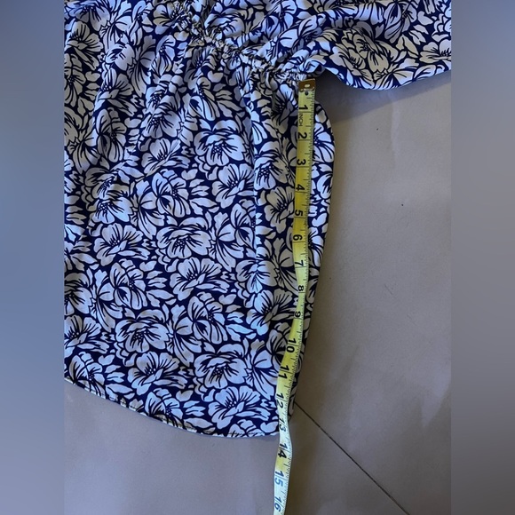 Maitai short jumpsuit floral blue/white L lightweight Romper - Picture 6 of 14